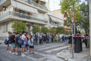 Με ιδιαίτερη συγκίνηση πραγματοποιήθηκε την Τετάρτη 24 Σεπτεμβρίου, η κεντρική εκδήλωση Τιμής & Μνήμης «40 μέρες μετά…» για τους εκτελεσμένους του Μπλόκου της Κοκκινιάς.