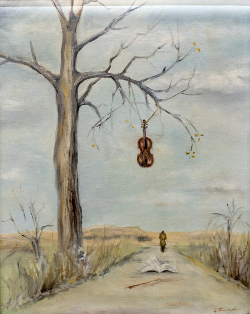 Γ. Κέντζογλου, Η απόγνωση, λάδι