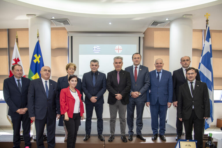 Υπογραφή Δήλωσης Προθέσεων Συνεργασίας μεταξύ του Δήμου Νίκαιας – Αγ. Ι. Ρέντη και του Δήμου Κουταΐσι