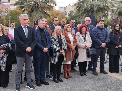 Σε κλίμα συγκίνησης και σεβασμού ο Δήμος Νίκαιας-Αγίου Ιωάννη Ρέντη πραγματοποίησε εκδηλώσεις μνήμης για τα 82 χρόνια από τη Μάχη της Κοκκινιάς την Παρασκευή 6 Μαρτίου , τιμώντας την ιστορική επέτειο των γεγονότων της 6ης, 7ης και 8ης Μαρτίου 1944.